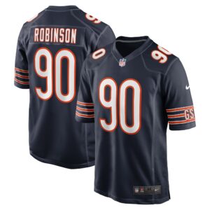 dominique robinson chicago bears nike game jersey navy clowdercats cgsyq.jpg