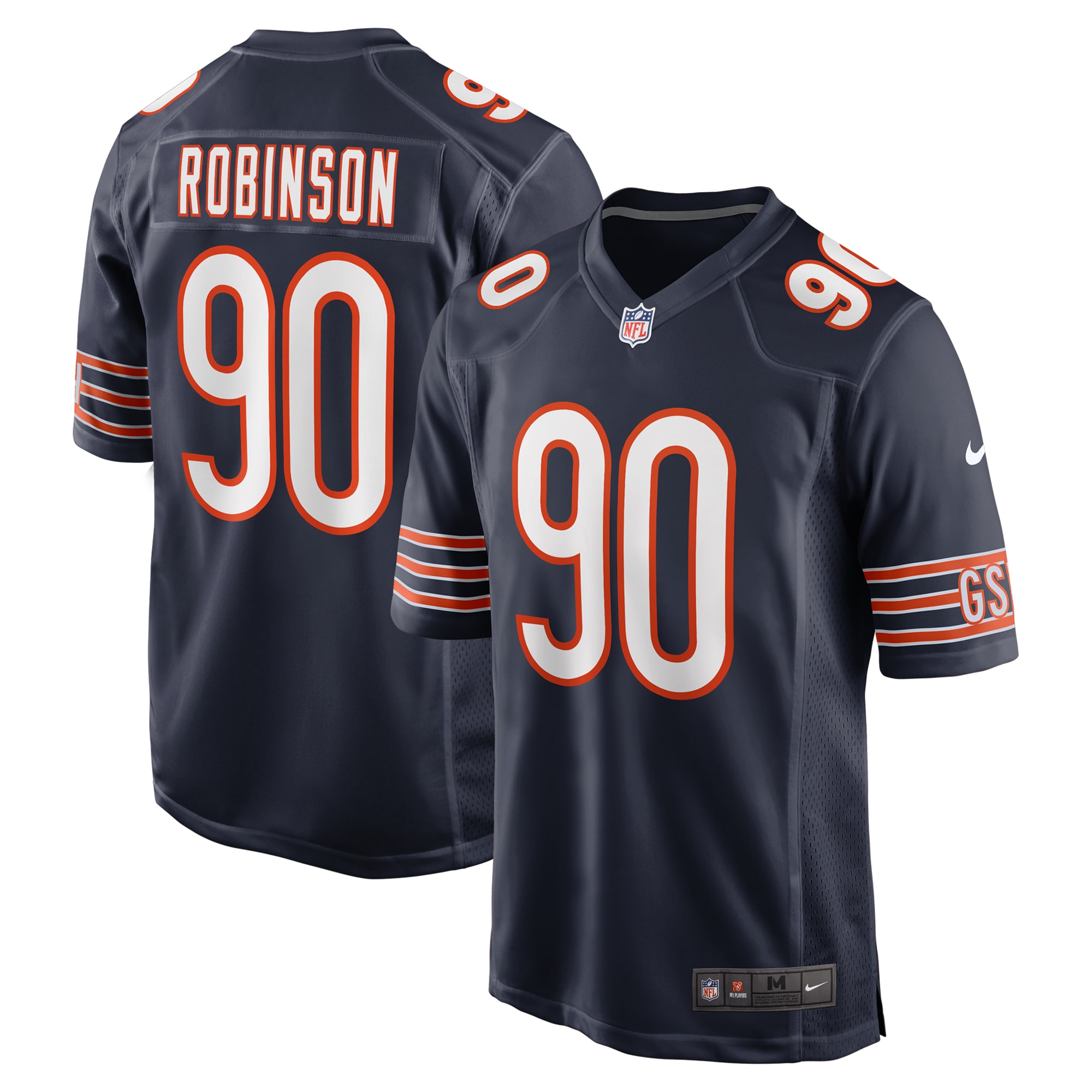 dominique robinson chicago bears nike game jersey navy clowdercats cgsyq.jpg