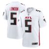 drake london atlanta falcons nike away game player jersey white clowdercats lmnus.jpg