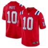 drake maye new england patriots nike player game jersey red clowdercats siiid.jpg