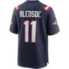drew bledsoe new england patriots nike game retired player jersey navy clowdercats wsikf.jpg