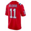 drew bledsoe new england patriots nike retired player alternate game jersey red clowdercats qjxqg.jpg
