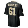 drew desjarlais new orleans saints nike game player jersey black clowdercats ryuwy.jpg