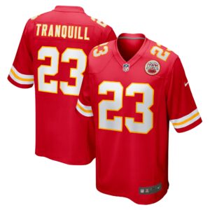 drue tranquill kansas city chiefs nike game player jersey red clowdercats vqg21.jpg