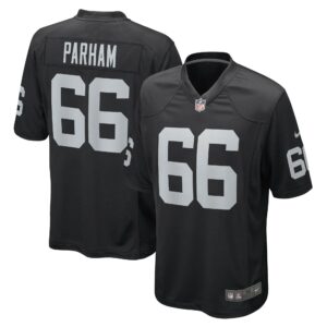 dylan parham las vegas raiders nike game player jersey black clowdercats 7knvp.jpg