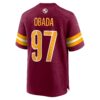 efe obada washington commanders nike game jersey burgundy clowdercats sapob.jpg