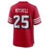 elijah mitchell san francisco 49ers nike alternate game jersey scarlet clowdercats fbqsh.jpg