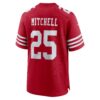 elijah mitchell san francisco 49ers nike team player game jersey scarlet clowdercats piwgn.jpg