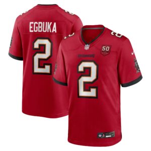 emeka egbuka tampa bay buccaneers nike team 50th season game jersey red clowdercats 9aozp.jpg
