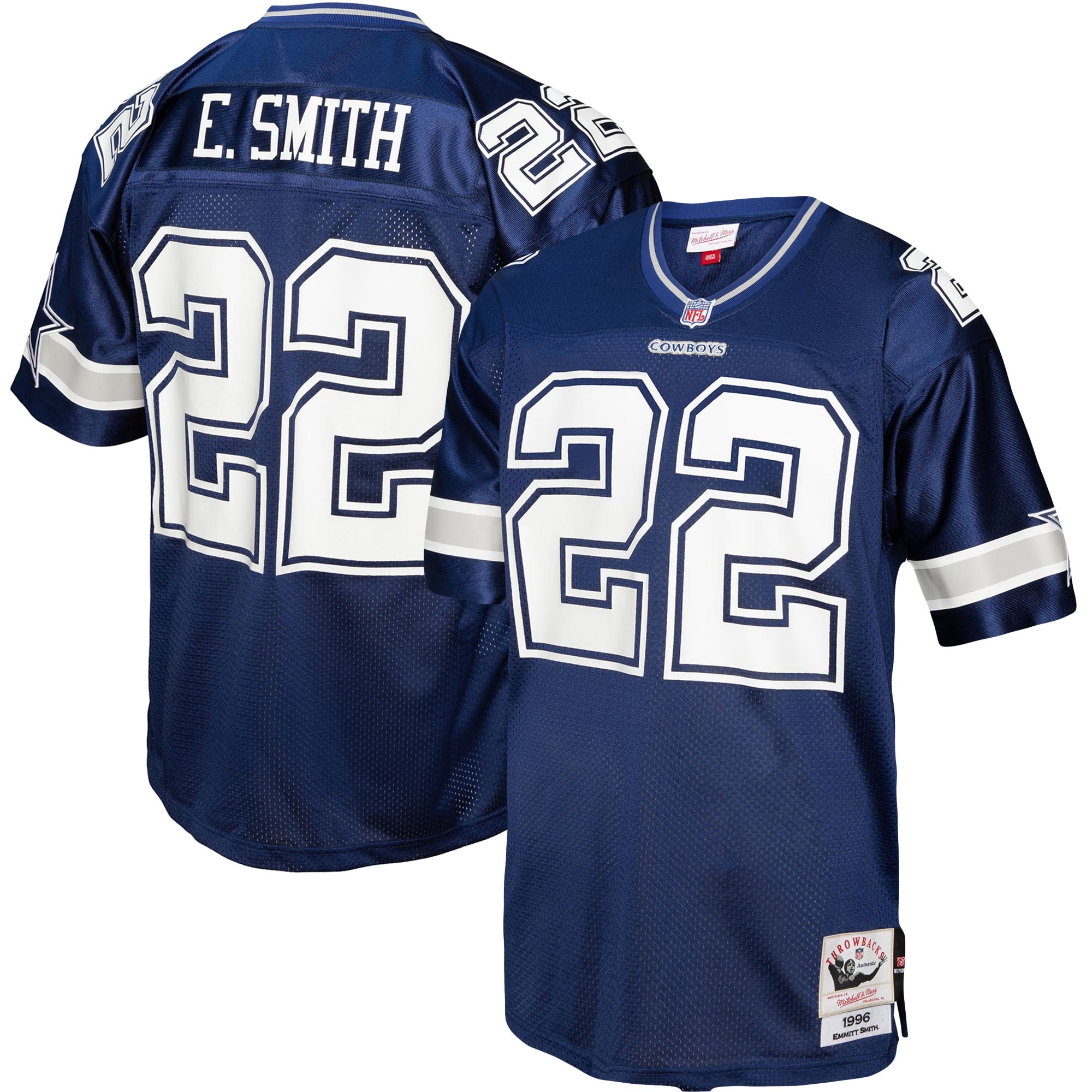 emmitt smith dallas cowboys mitchell ness legacy replica jersey navy clowdercats k6wgf.jpg