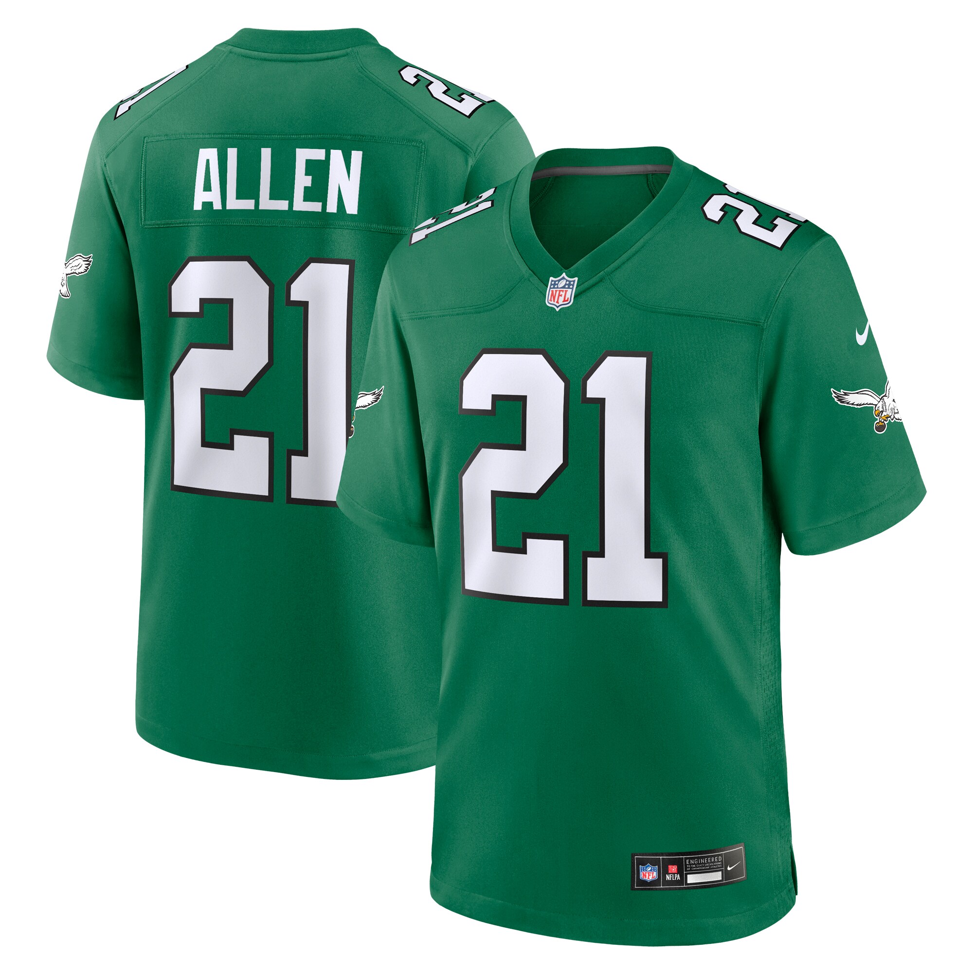 eric allen philadelphia eagles nike retired player alternate game jersey kelly green clowdercats 7oqtr.jpg