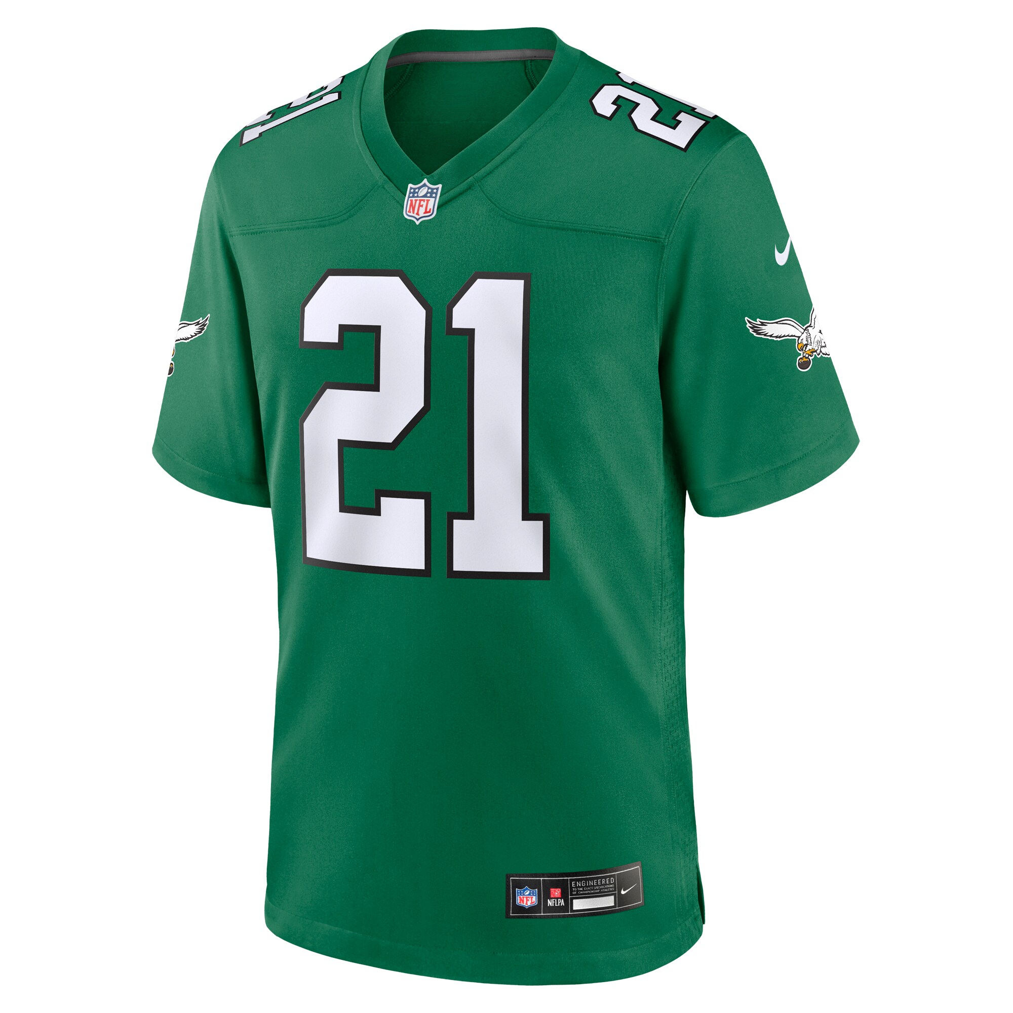 eric allen philadelphia eagles nike retired player alternate game jersey kelly green clowdercats k4ynf.jpg