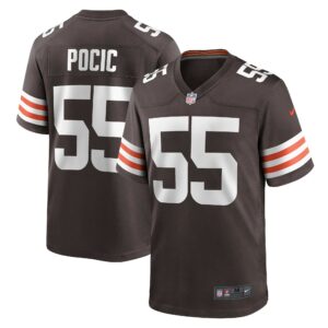 ethan pocic cleveland browns nike game jersey brown clowdercats ytrq2.jpg