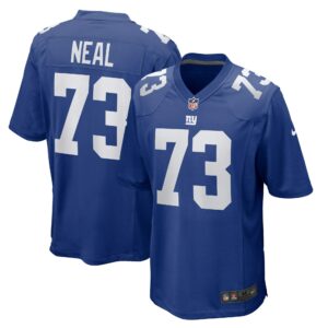 evan neal new york giants nike player game jersey royal clowdercats grdje.jpg