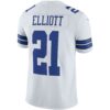 ezekiel elliott dallas cowboys nike vapor limited player jersey white clowdercats impaa.jpg