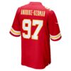 felix anudike uzomah kansas city chiefs nike game jersey red clowdercats gregk.jpg