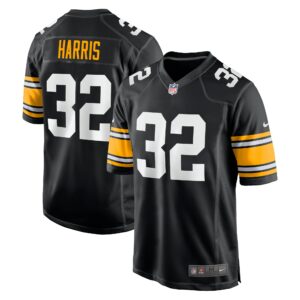 franco harris pittsburgh steelers nike alternate retired player jersey black clowdercats b78pd.jpg