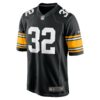franco harris pittsburgh steelers nike alternate retired player jersey black clowdercats vkrcw.jpg