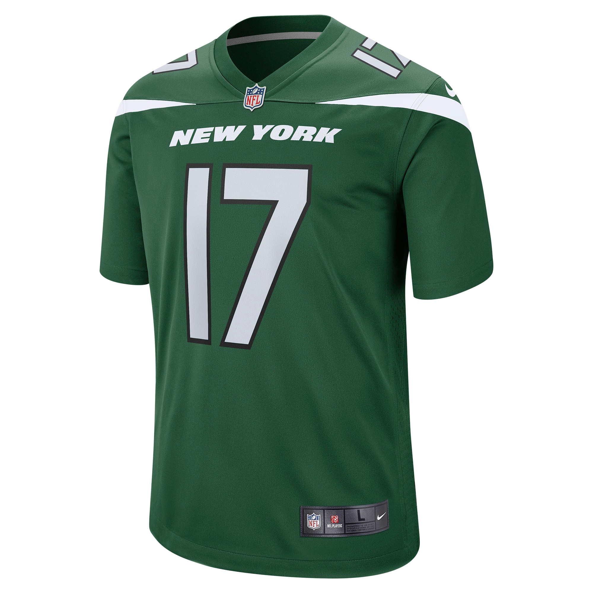 garrett wilson new york jets nike player game jersey green clowdercats kaknu.jpg