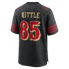 george kittle san francisco 49ers nike 2025 rivalries collection game jersey black clowdercats usxzd.jpg