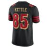 george kittle san francisco 49ers nike 2025 rivalries collection limited jersey black clowdercats uxay7.jpg