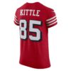 george kittle san francisco 49ers nike alternate vapor elite jersey scarlet clowdercats rvhjs.jpg