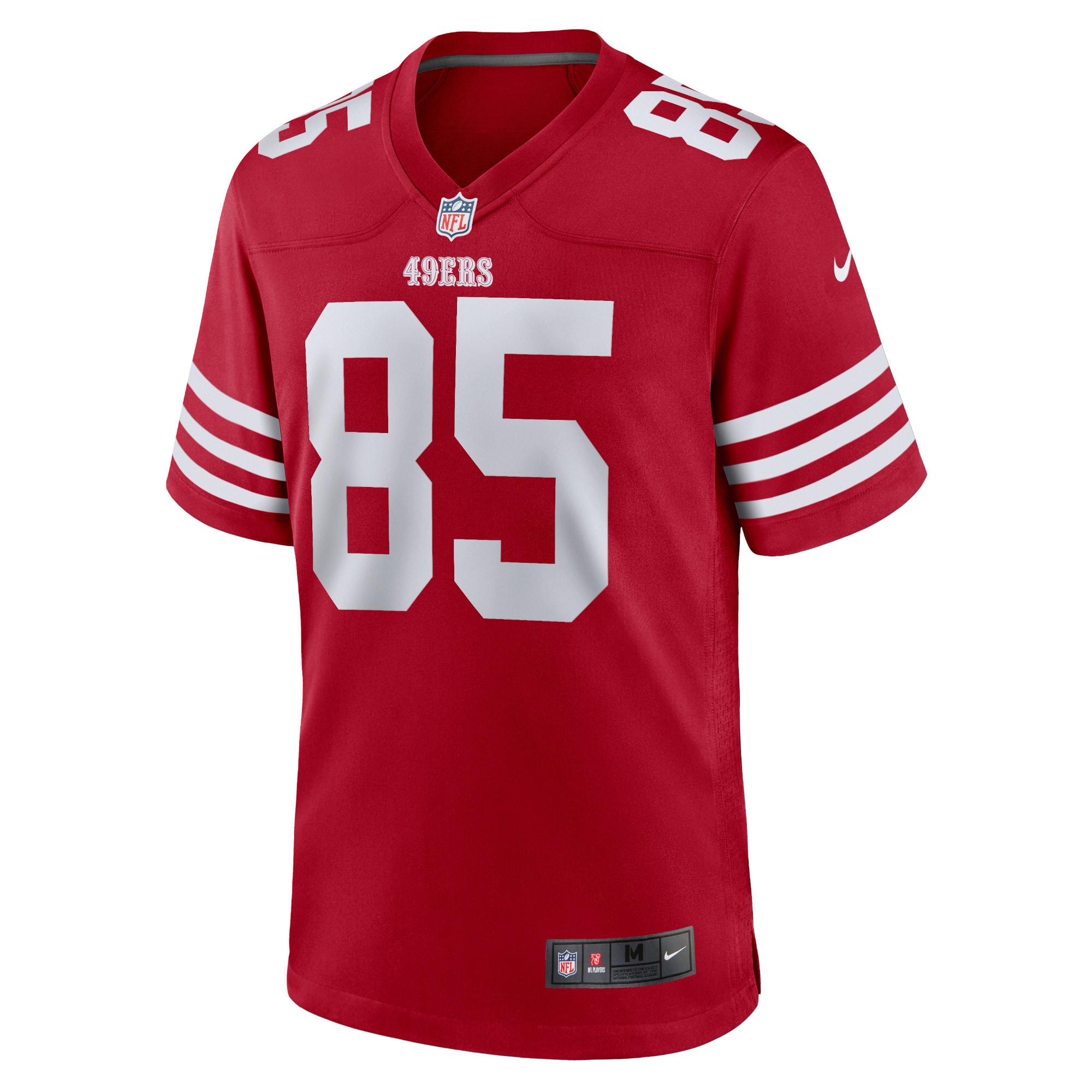 george kittle san francisco 49ers nike player game jersey scarlet clowdercats a1ic2.jpg