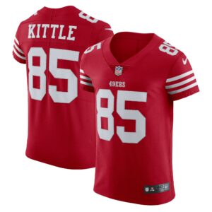 george kittle san francisco 49ers nike vapor elite jersey scarlet clowdercats kmwbe.jpg