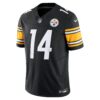 george pickens pittsburgh steelers nike vapor fuse limited jersey black clowdercats rgo0i.jpg