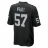 germaine pratt las vegas raiders nike team game jersey black clowdercats defw4.jpg