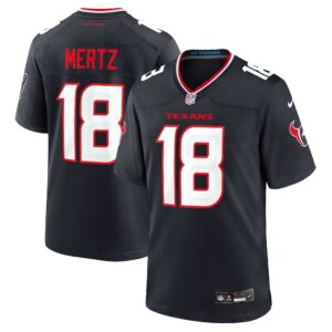 graham mertz houston texans nike team game jersey navy clowdercats ccyek.jpg