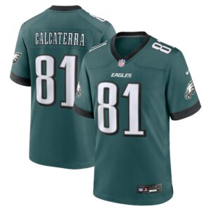 grant calcaterra philadelphia eagles nike team game jersey midnight green clowdercats srzp8.jpg
