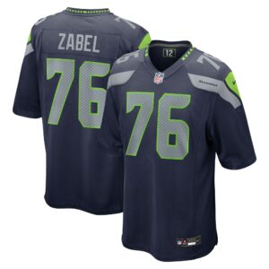 grey zabel seattle seahawks nike 2025 nfl draft first round pick game jersey college navy clowdercats aq9ke.jpg