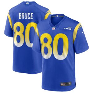 isaac bruce los angeles rams nike game retired player jersey royal clowdercats unqzk.jpg