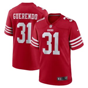 isaac guerendo san francisco 49ers nike game jersey scarlet clowdercats 1kjpy.jpg