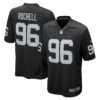 isaac rochell las vegas raiders nike team game jersey black clowdercats w8m7e.jpg