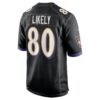 isaiah likely baltimore ravens nike alternate game jersey black clowdercats nnwug.jpg