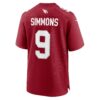 isaiah simmons arizona cardinals nike game player jersey cardinal clowdercats fts94.jpg