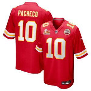 isiah pacheco kansas city chiefs nike super bowl lix game jersey red clowdercats zsvvz.jpg