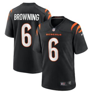 jake browning cincinnati bengals nike game jersey black clowdercats 0zteh.jpg