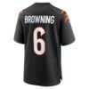 jake browning cincinnati bengals nike game jersey black clowdercats ljjvo.jpg