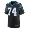 jake curhan carolina panthers nike team game jersey black clowdercats episz.jpg