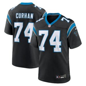 jake curhan carolina panthers nike team game jersey black clowdercats kqbd7.jpg