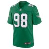 jalen carter philadelphia eagles nike alternate game jersey kelly green clowdercats o7cev.jpg