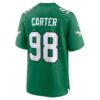 jalen carter philadelphia eagles nike alternate game jersey kelly green clowdercats zsb6l.jpg