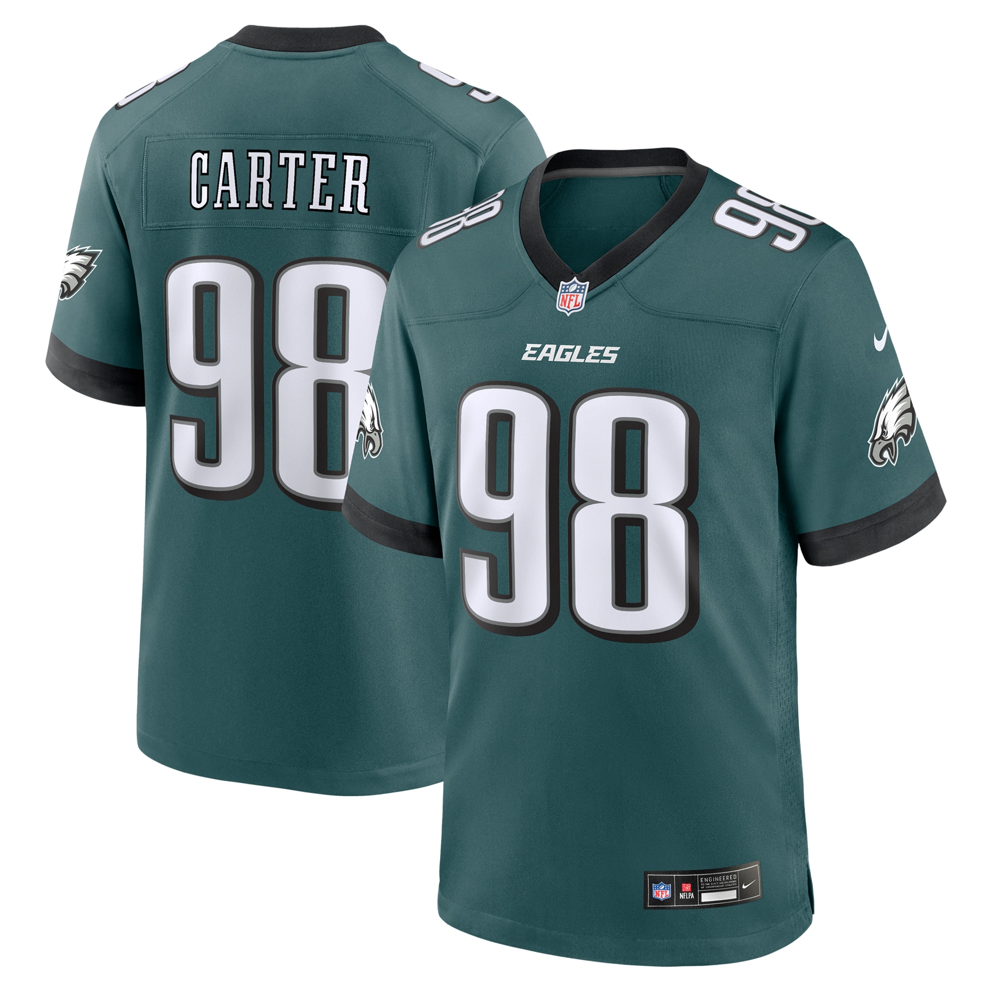 jalen carter philadelphia eagles nike team game jersey midnight green clowdercats 2xfmd.jpg