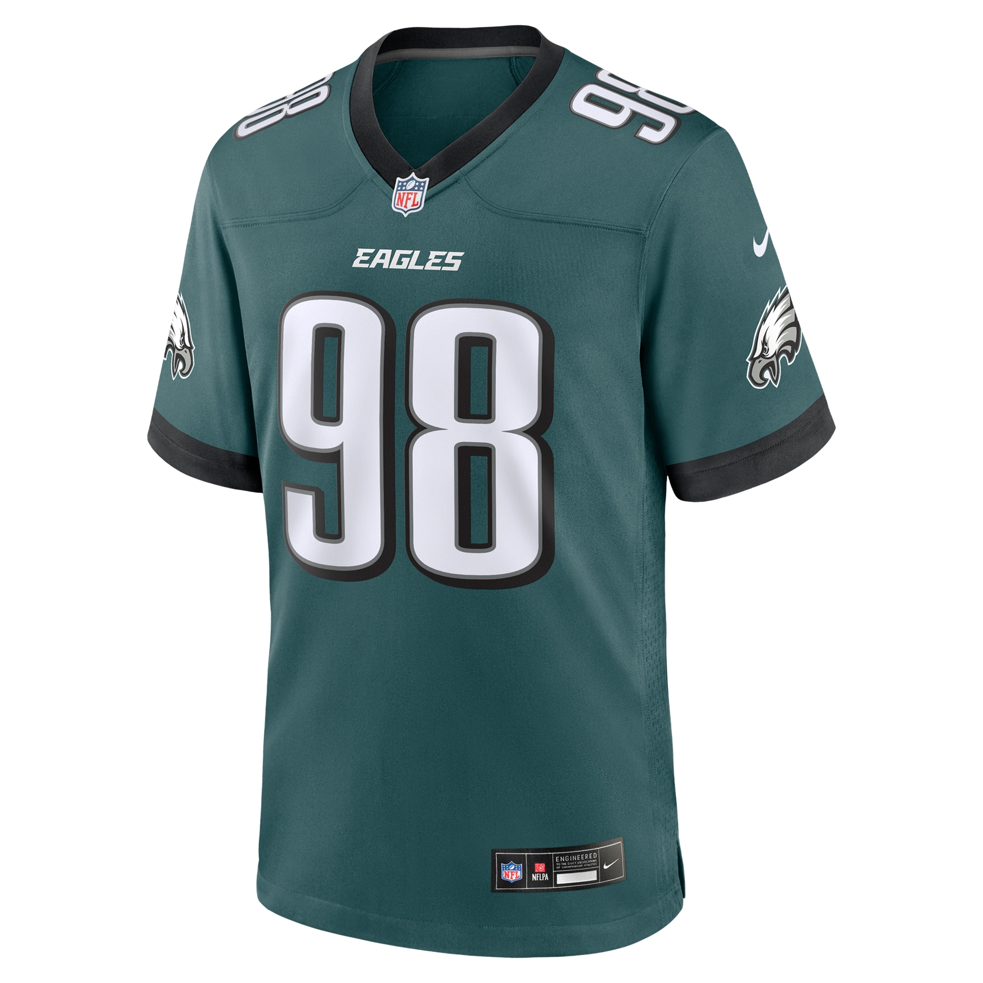 jalen carter philadelphia eagles nike team game jersey midnight green clowdercats ev5ep.jpg