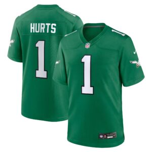 jalen hurts philadelphia eagles nike alternate game player jersey kelly green clowdercats lhlnu.jpg
