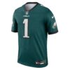 jalen hurts philadelphia eagles nike legend player performance top green clowdercats usy94.jpg
