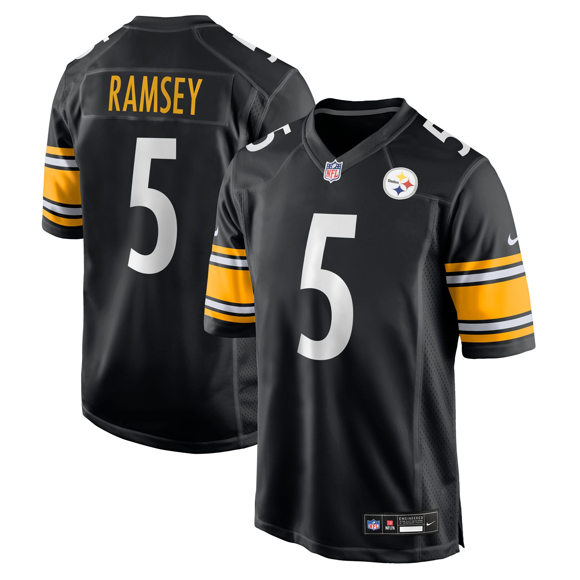 jalen ramsey pittsburgh steelers nike team game jersey black clowdercats dzd2w.jpg